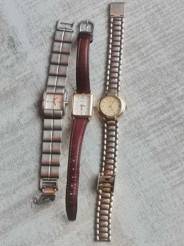 STUNNING LADIES BRANDED WATCH COLLECTION ALL IN EXCELLENT WORKING COND - BIDDING FOR ALL 3 WATCES