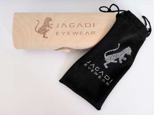 Handmade Sunglasses With Bamboo Temples - Jagadi Eyewear JE160008 C4