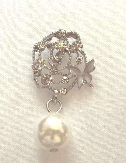 Set of Crystal Earrings - Pearl Drop