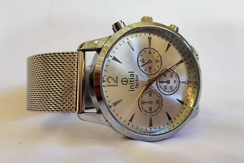 Men's Initial Watch 3897 Silver