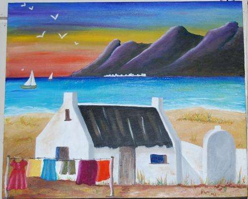 ### Oil Painting By S A Artist Ann Naude ###
