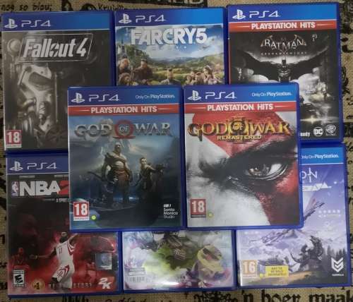 PS4 8 Game Bundle