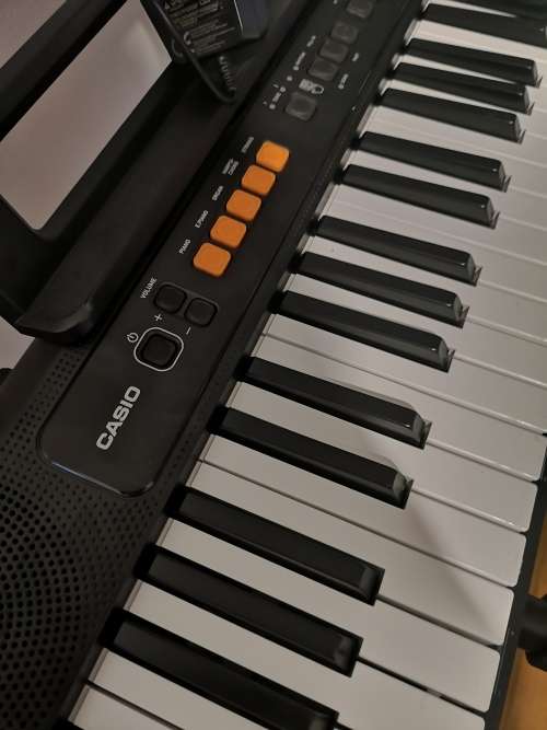 Casiotone 61 Key CT5100 and BK Double X-Style Keyboard Stand