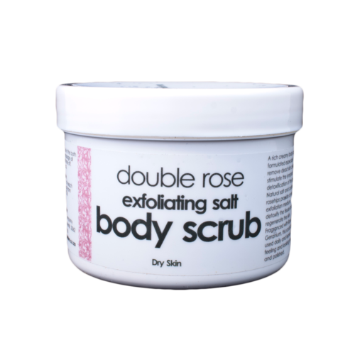 Victorian Garden Double Rose Salt Exfoliating Body Scrub, 350g