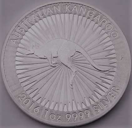 Silver Bargain, 1 oz Australian Kangaroo 9999 Fine Silver