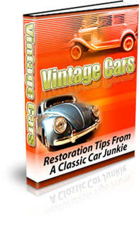 Vintage Car Restoration Guide - restore vintage cars, restore classic cars