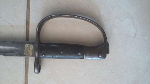 War British Pattern 1879 Sawback Sword Bayonet