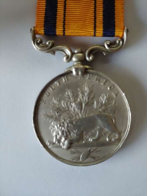 Zulu War Medal - SAGS - Pte T.Clarke - Royal Scots Fusiliers