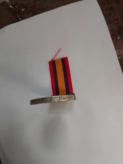 Boer War QSA Medal 2679 Pte.T.Moult 2/Dorset Regt.--- invalided home