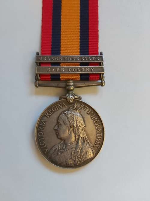 Boer War QSA Medal Surgeon F.C.Fitzgerald.