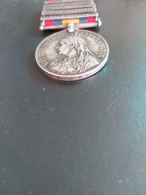 QSA  South Africa Boer War  medal Kitchener F.S.