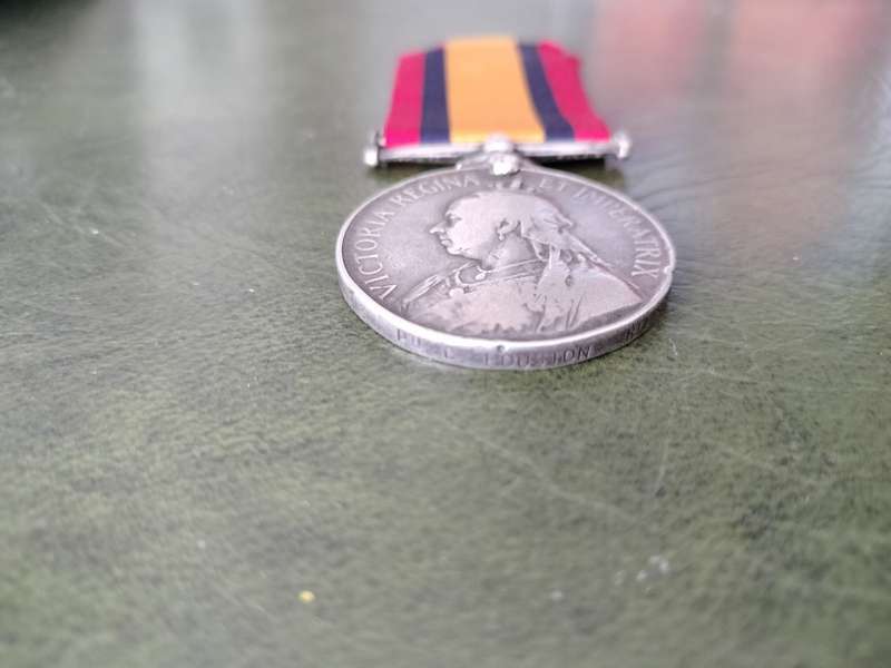 QSA . Boer War . Queens South Africa Medal