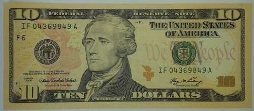 USA - 10 Dollars, 2006, America, p526