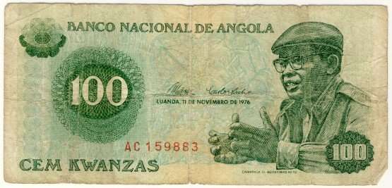 Angola - 100 Kwanzas, 1976 , p111