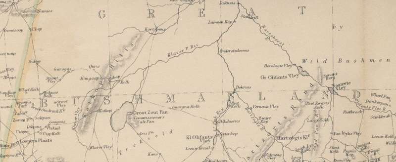 1860 Map of Cape Colony, Good condition, Original Blackie Map