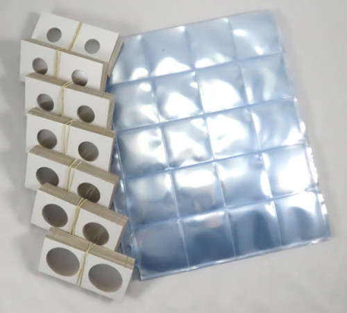 Coin and Banknote Collector`s Starter Kit, No PVC