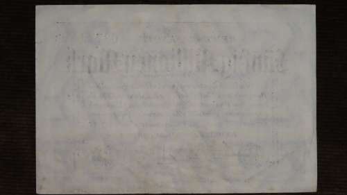 Germany - 50 Million Mark, 1923, p-109b Stars Watermark