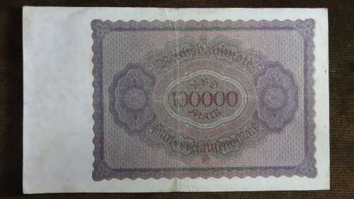 Germany - 100 000 Mark, 1923, p-83a