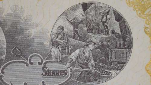 Leonard Mine Extention, Stock Certificate, Unissued