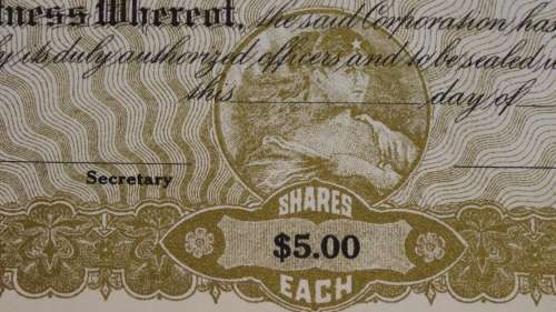 Leonard Mine Extention, Stock Certificate, Unissued