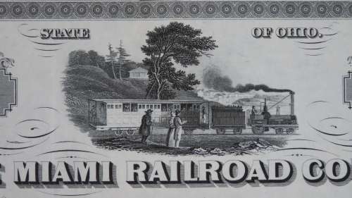 Little Miami Railroad Company, Stock Certificate, 1945, 48 Shares
