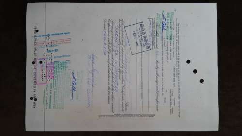 Pan American World Airways, Stock Certificate, 1974, 1000 Shares