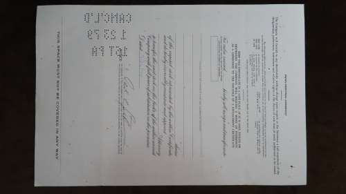 Penn Central Company, Stock Certificate, 1970, 100 Shares