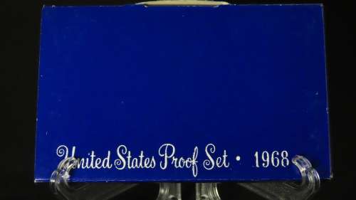 USA , 1968 Proof Coin Set