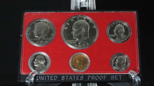 USA , 1974 Proof Coin Set