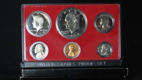 USA , 1974 Proof Coin Set