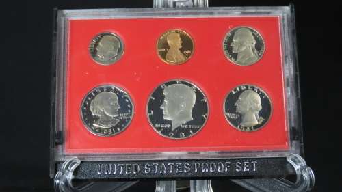 USA , 1981 Proof Coin Set