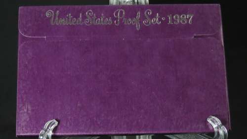 USA , 1987 Proof Coin Set in Original US Mint Box