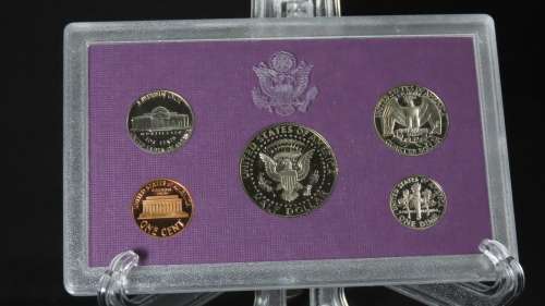 USA , 1990 Proof Coin Set