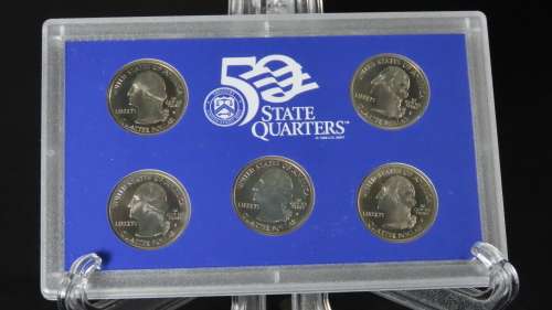 USA , 2001 Complete Proof set, Including Statehood Quarters, 10 coin Set