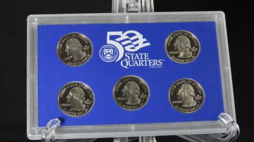 USA , 2002 Complete Proof Coin Set, Including Statehood Quarters, 10 coin Set
