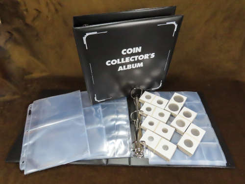 Coin and Banknote Collector`s Starter Kit, No PVC