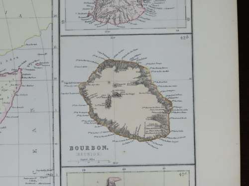 1882 Map of Africa, Great condition, Original Blackie Map