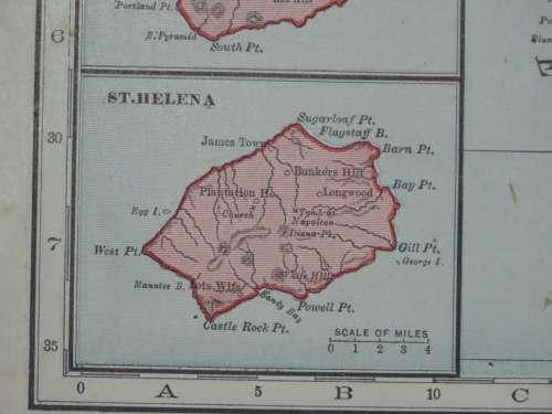 1912 Map of Southern Africa, Excellent Condition, Original Hammond`s Map