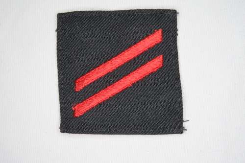 United States Navy Fireman Apprentice Rank Insignia Patch E2