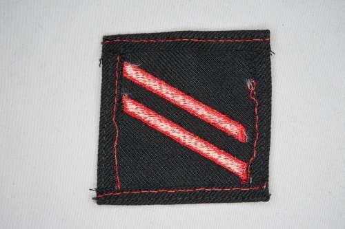 United States Navy Fireman Apprentice Rank Insignia Patch E2