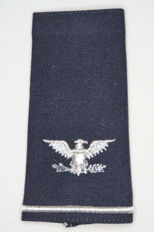 1 Pair United States Air Force Colonel Insignia Shoulder Boards Rank Epaulettes O6