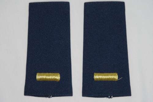 1 Pair United States Army 2nd Lieutenant Insignia Shoulder Boards Rank Epaulettes O1