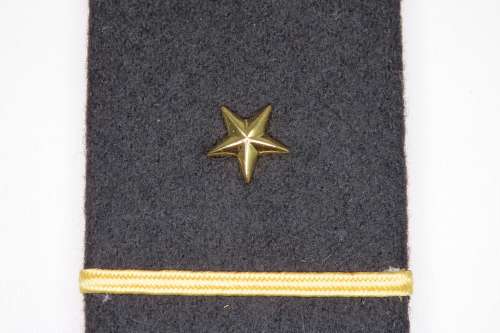 1 Pair United States Navy Ensign Insignia Shoulder Boards Rank Epaulettes O1 NROTC