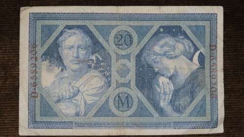 Germany - 20 Mark, 1915, p63 , WWI Issue