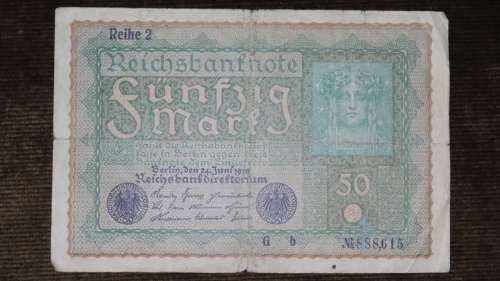 Germany - 50 Mark, 1919, p66 , Series 2