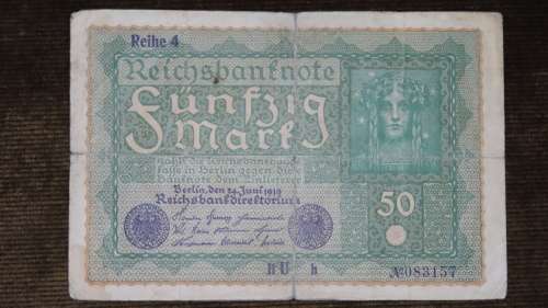 Germany - 50 Mark, 1919, p66 , Series 4