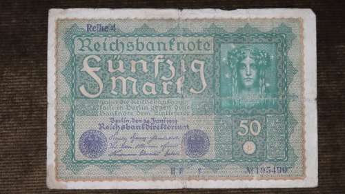 Germany - 50 Mark, 1919, p66 , Series 4