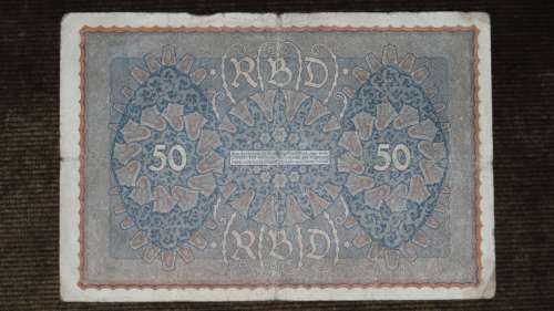 Germany - 50 Mark, 1919, p66 , Series 4