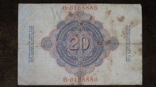 Germany - 20 Mark, 1908, p31