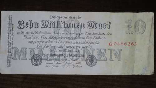 Germany - 10 Million Mark, 1923 , p96